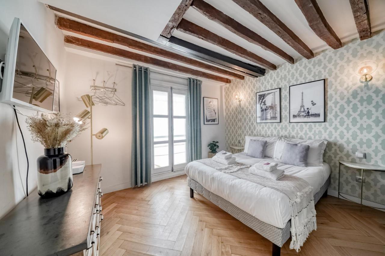 Ultra Central Historical Parisian Flat - Louvre 외부 사진