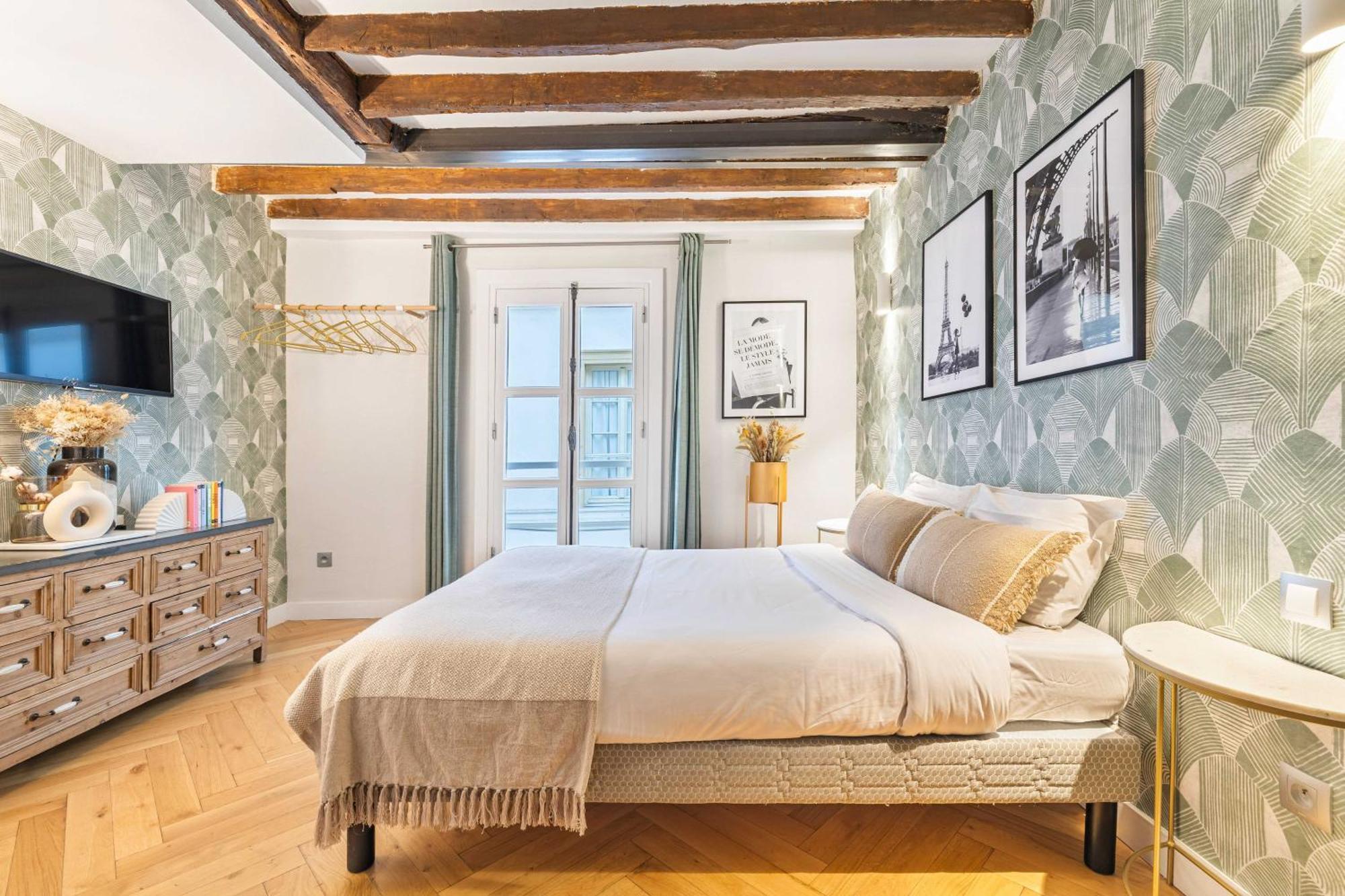 Ultra Central Historical Parisian Flat - Louvre 외부 사진