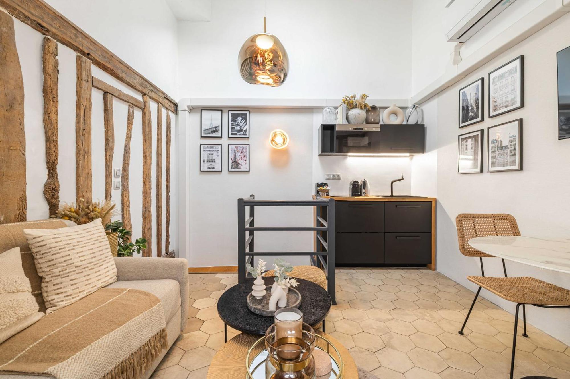 Ultra Central Historical Parisian Flat - Louvre 외부 사진