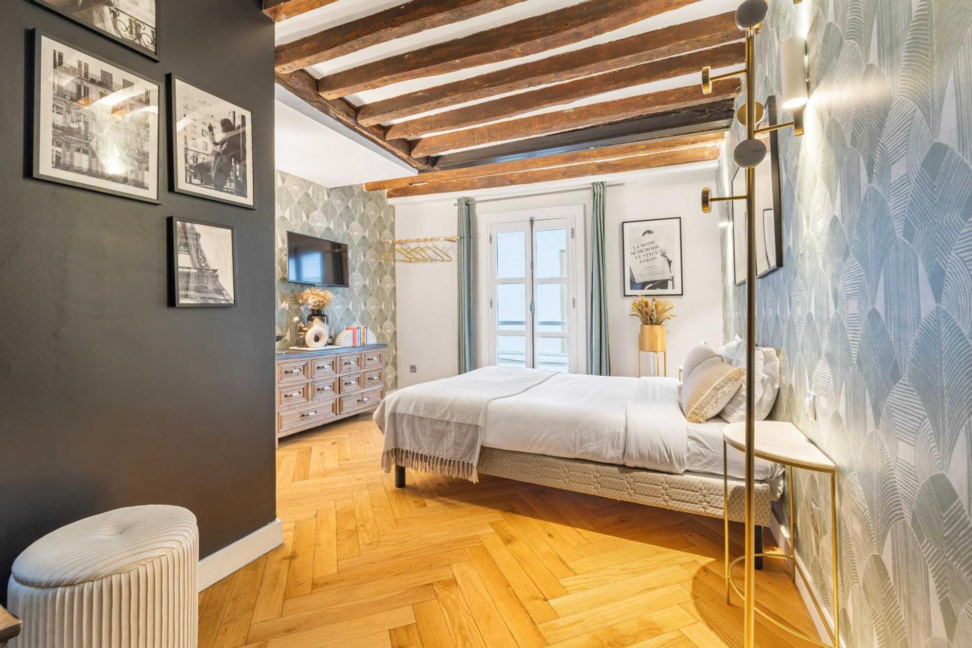 Ultra Central Historical Parisian Flat - Louvre 외부 사진