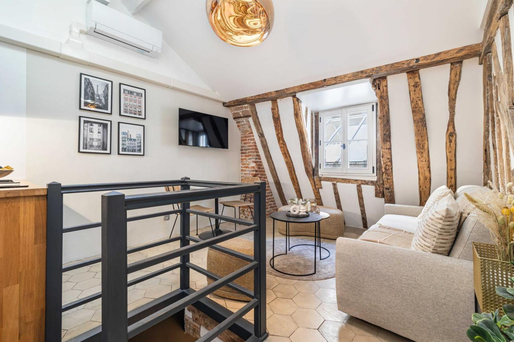 Ultra Central Historical Parisian Flat - Louvre 외부 사진