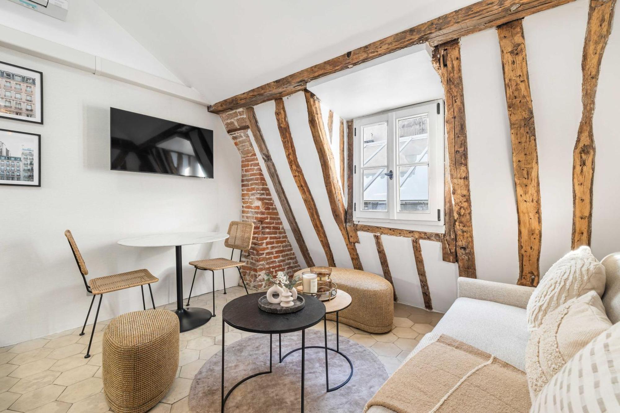 Ultra Central Historical Parisian Flat - Louvre 외부 사진