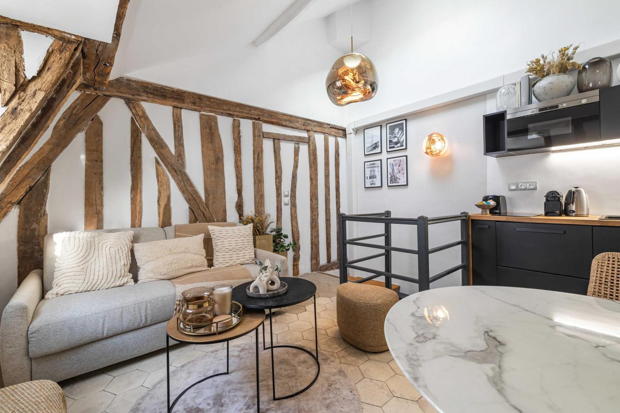 Ultra Central Historical Parisian Flat - Louvre 외부 사진